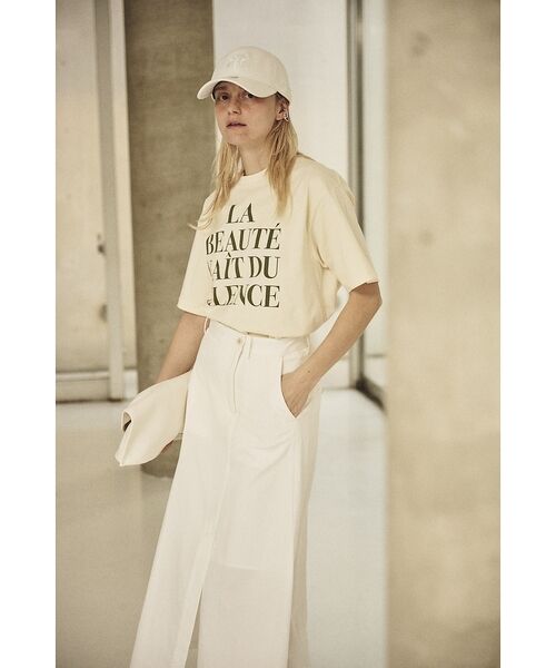 Rouge vif la cle / ルージュ・ヴィフ ラクレ ロング・マキシ丈スカート | サイドタックフレアロングスカート【予約】 | 詳細24