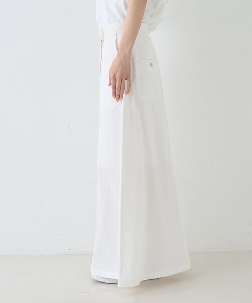 Rouge vif la cle / ルージュ・ヴィフ ラクレ ロング・マキシ丈スカート | サイドタックフレアロングスカート【予約】 | 詳細27