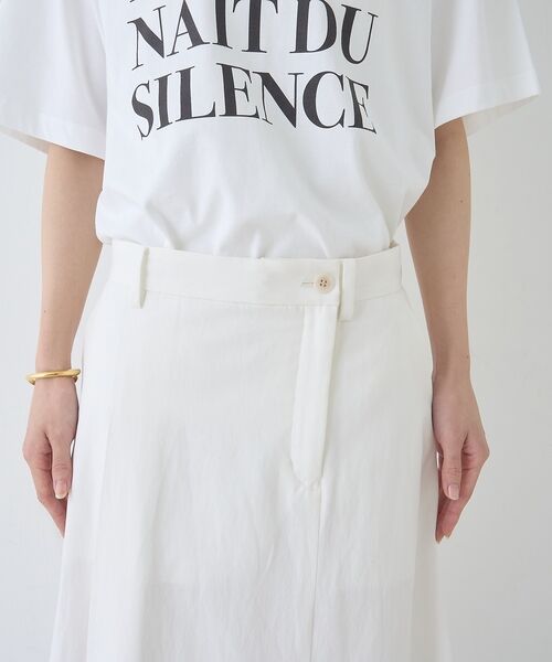 Rouge vif la cle / ルージュ・ヴィフ ラクレ ロング・マキシ丈スカート | サイドタックフレアロングスカート【予約】 | 詳細30