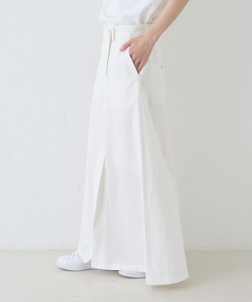 Rouge vif la cle / ルージュ・ヴィフ ラクレ ロング・マキシ丈スカート | サイドタックフレアロングスカート【予約】 | 詳細6