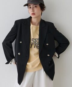 Rouge vif la cle / ルージュ・ヴィフ ラクレ テーラードジャケット | メンズライクダブルジャケット【予約】