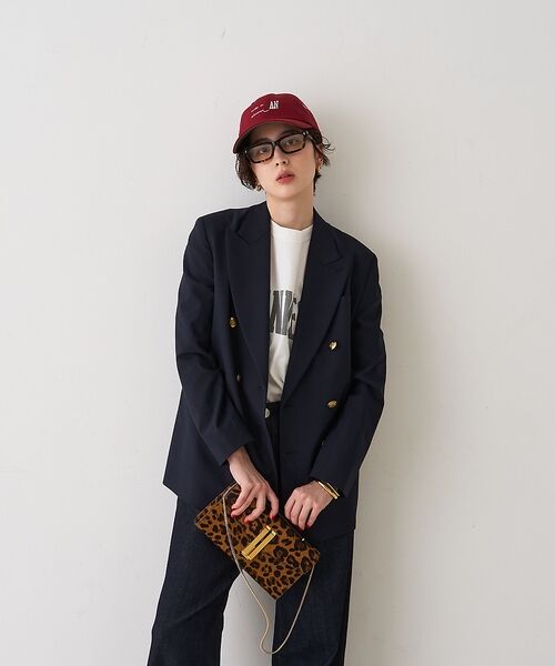 Rouge vif la cle / ルージュ・ヴィフ ラクレ テーラードジャケット | メンズライクダブルジャケット【予約】 | 詳細4