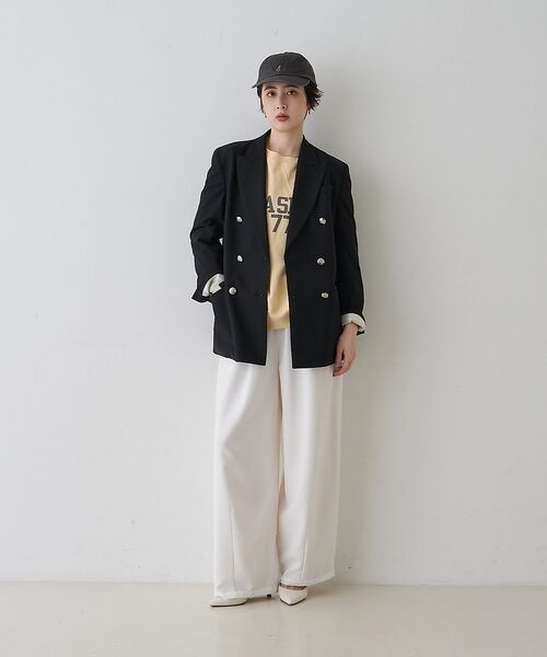 Rouge vif la cle / ルージュ・ヴィフ ラクレ テーラードジャケット | メンズライクダブルジャケット【予約】 | 詳細30