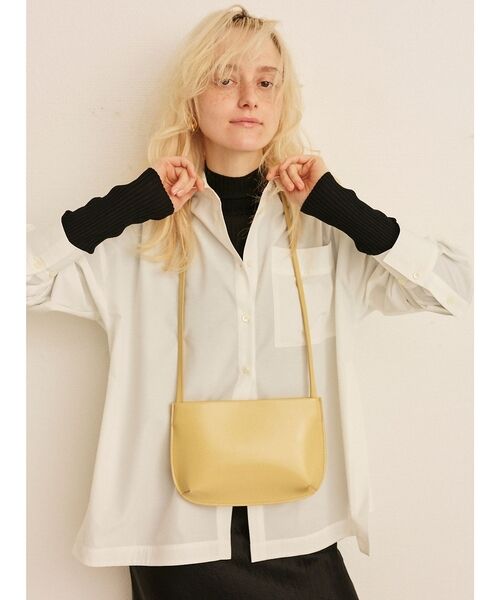 Rouge vif la cle / ルージュ・ヴィフ ラクレ ショルダーバッグ | 【CHIMERE/シメール】スプリットレザーミニショルダーバッグ【予約】 | 詳細3