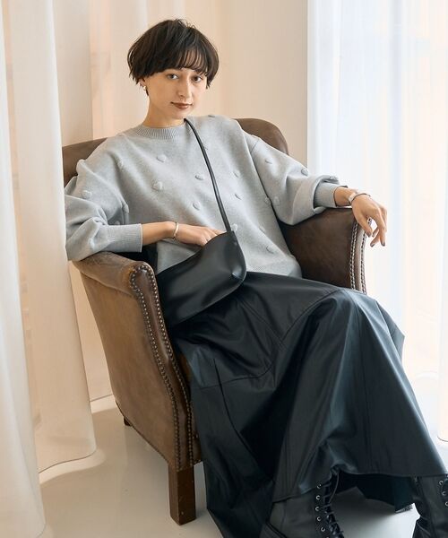 Rouge vif la cle / ルージュ・ヴィフ ラクレ ショルダーバッグ | 【CHIMERE/シメール】スプリットレザーミニショルダーバッグ【予約】 | 詳細19