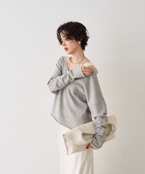 Rouge vif la cle / ルージュ・ヴィフ ラクレ ハンドバッグ | 【CHIMERE/シメール】レザーワイドワンハンドル【予約】 | 詳細2