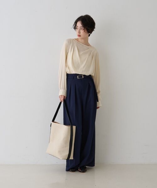 Rouge vif la cle / ルージュ・ヴィフ ラクレ ショルダーバッグ | 【CHIMERE/シメール】キャンバスワンショルダーバッグ【予約】 | 詳細24