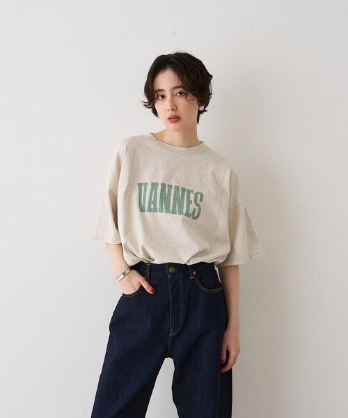 Rouge vif la cle / ルージュ・ヴィフ ラクレ Tシャツ | 【REMI RELIEF/レミレリーフ】別注 VANNES ロゴTEE/Tシャツ | 詳細15