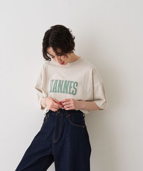 Rouge vif la cle / ルージュ・ヴィフ ラクレ Tシャツ | 【REMI RELIEF/レミレリーフ】別注 VANNES ロゴTEE/Tシャツ | 詳細16