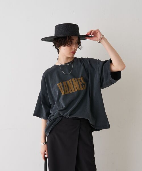 Rouge vif la cle / ルージュ・ヴィフ ラクレ Tシャツ | 【REMI RELIEF/レミレリーフ】別注 VANNES ロゴTEE/Tシャツ | 詳細28