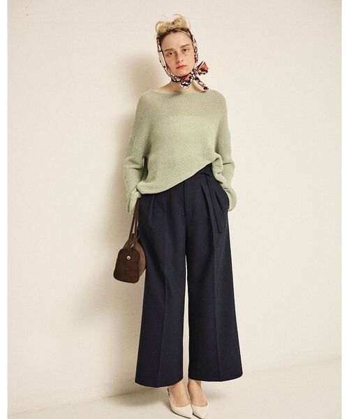 Rouge vif la cle / ルージュ・ヴィフ ラクレ バンダナ・スカーフ | 【manipuri/マニプリ】フローラ大判シルクスカーフ 88×88 日本製【予 | 詳細6