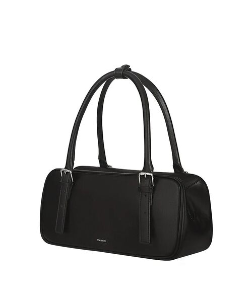 Rouge vif la cle / ルージュ・ヴィフ ラクレ ショルダーバッグ | 【STANDOIL/スタンドオイル】Square Bowling Bag スクエ（ブラック）