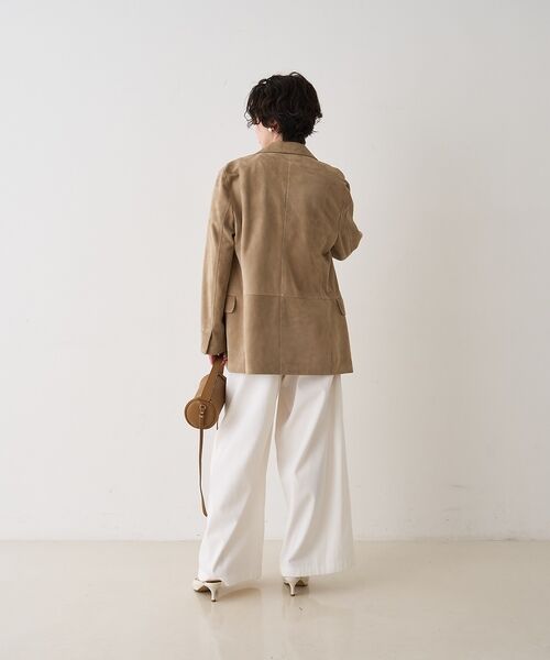 Rouge vif la cle / ルージュ・ヴィフ ラクレ パンツ | ポリコットン撥水ワイドパンツ【予約】 | 詳細13