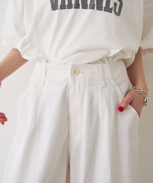 Rouge vif la cle / ルージュ・ヴィフ ラクレ パンツ | ポリコットン撥水ワイドパンツ【予約】 | 詳細26