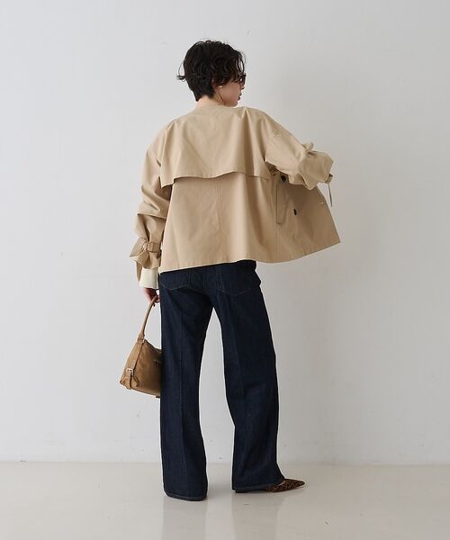Rouge vif la cle / ルージュ・ヴィフ ラクレ トレンチコート | 【撥水・防花粉加工】【一部店舗限定】キャンディスリーブショートトレンチコート【予 | 詳細17
