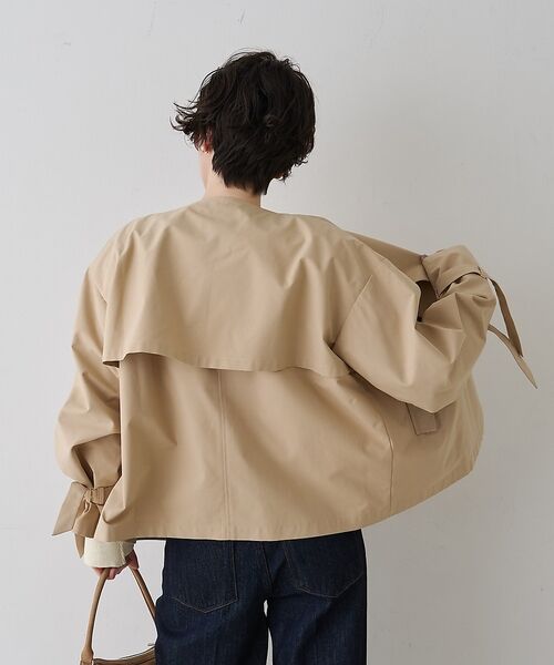 Rouge vif la cle / ルージュ・ヴィフ ラクレ トレンチコート | 【撥水・防花粉加工】【一部店舗限定】キャンディスリーブショートトレンチコート【予 | 詳細5