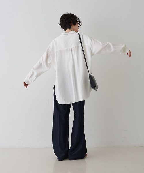 Rouge vif la cle / ルージュ・ヴィフ ラクレ シャツ・ブラウス | 【一部店舗限定】アシンメトリー変形2WAYシャツ【予約】 | 詳細10