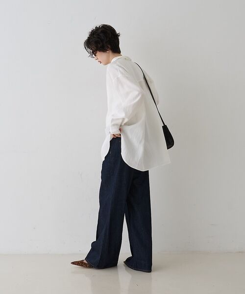 Rouge vif la cle / ルージュ・ヴィフ ラクレ シャツ・ブラウス | 【一部店舗限定】アシンメトリー変形2WAYシャツ【予約】 | 詳細11