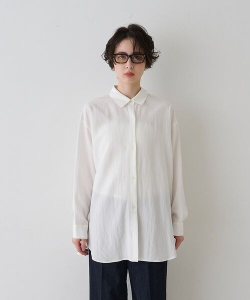 Rouge vif la cle / ルージュ・ヴィフ ラクレ シャツ・ブラウス | 【一部店舗限定】アシンメトリー変形2WAYシャツ【予約】 | 詳細13