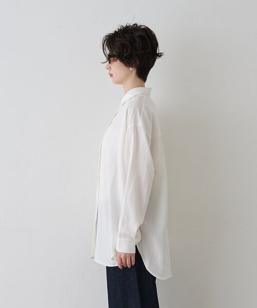 Rouge vif la cle / ルージュ・ヴィフ ラクレ シャツ・ブラウス | 【一部店舗限定】アシンメトリー変形2WAYシャツ【予約】 | 詳細14