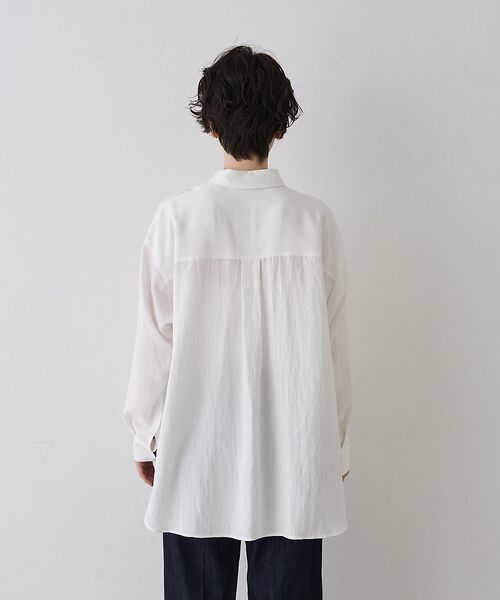 Rouge vif la cle / ルージュ・ヴィフ ラクレ シャツ・ブラウス | 【一部店舗限定】アシンメトリー変形2WAYシャツ【予約】 | 詳細15