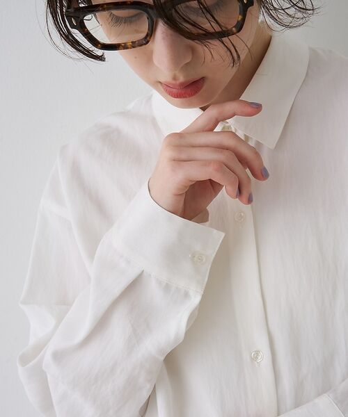 Rouge vif la cle / ルージュ・ヴィフ ラクレ シャツ・ブラウス | 【一部店舗限定】アシンメトリー変形2WAYシャツ【予約】 | 詳細17