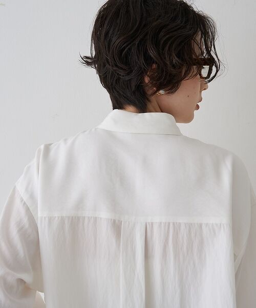 Rouge vif la cle / ルージュ・ヴィフ ラクレ シャツ・ブラウス | 【一部店舗限定】アシンメトリー変形2WAYシャツ【予約】 | 詳細18