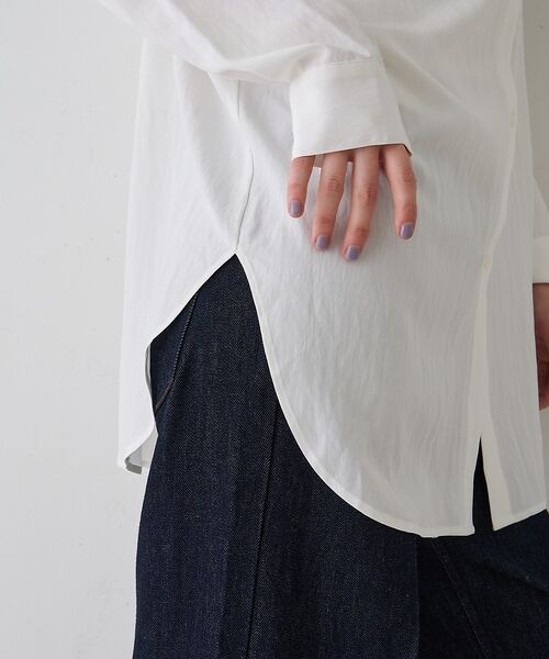 Rouge vif la cle / ルージュ・ヴィフ ラクレ シャツ・ブラウス | 【一部店舗限定】アシンメトリー変形2WAYシャツ【予約】 | 詳細19