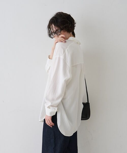 Rouge vif la cle / ルージュ・ヴィフ ラクレ シャツ・ブラウス | 【一部店舗限定】アシンメトリー変形2WAYシャツ【予約】 | 詳細5