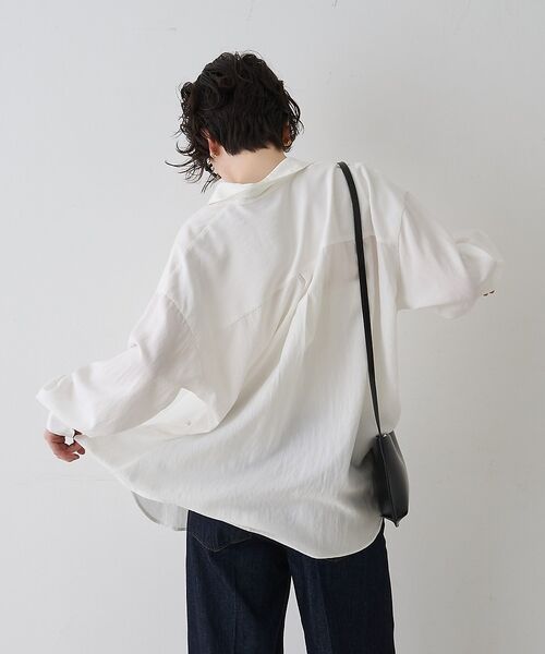 Rouge vif la cle / ルージュ・ヴィフ ラクレ シャツ・ブラウス | 【一部店舗限定】アシンメトリー変形2WAYシャツ【予約】 | 詳細6