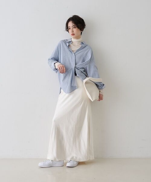 Rouge vif la cle / ルージュ・ヴィフ ラクレ シャツ・ブラウス | 【一部店舗限定】アシンメトリー変形2WAYシャツ【予約】 | 詳細30