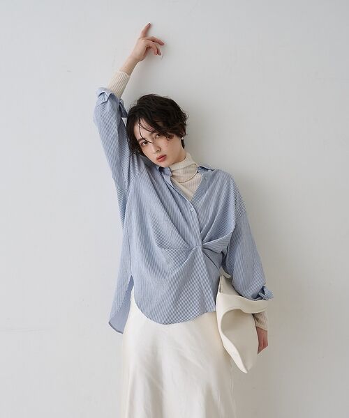 Rouge vif la cle / ルージュ・ヴィフ ラクレ シャツ・ブラウス | 【一部店舗限定】アシンメトリー変形2WAYシャツ【予約】 | 詳細26