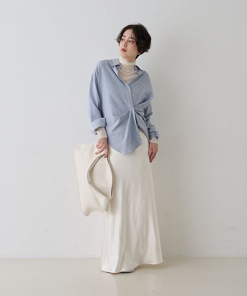 Rouge vif la cle / ルージュ・ヴィフ ラクレ シャツ・ブラウス | 【一部店舗限定】アシンメトリー変形2WAYシャツ【予約】 | 詳細29