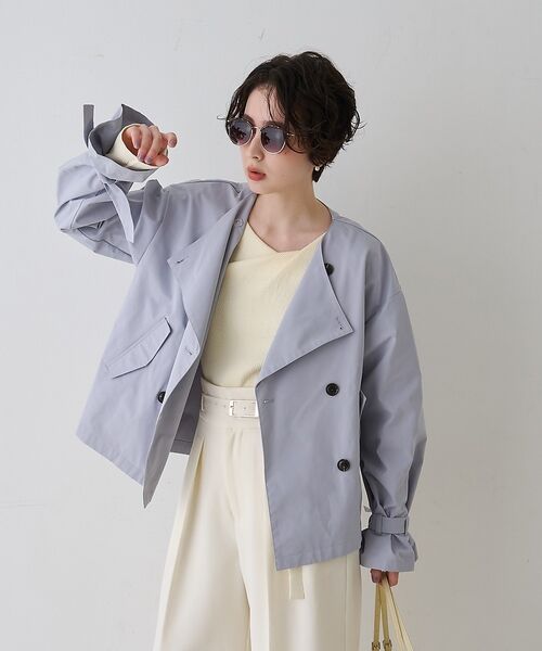 Rouge vif la cle / ルージュ・ヴィフ ラクレ ニット・セーター | 【一部店舗限定】ドレープスリットスリーブリブニット【予約】 | 詳細14