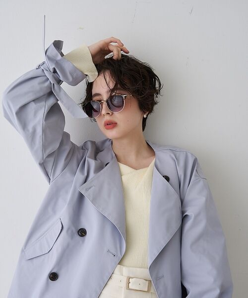 Rouge vif la cle / ルージュ・ヴィフ ラクレ ニット・セーター | 【一部店舗限定】ドレープスリットスリーブリブニット【予約】 | 詳細16