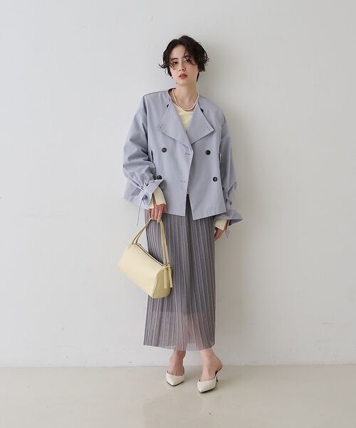 Rouge vif la cle / ルージュ・ヴィフ ラクレ ニット・セーター | 【一部店舗限定】ドレープスリットスリーブリブニット【予約】 | 詳細22