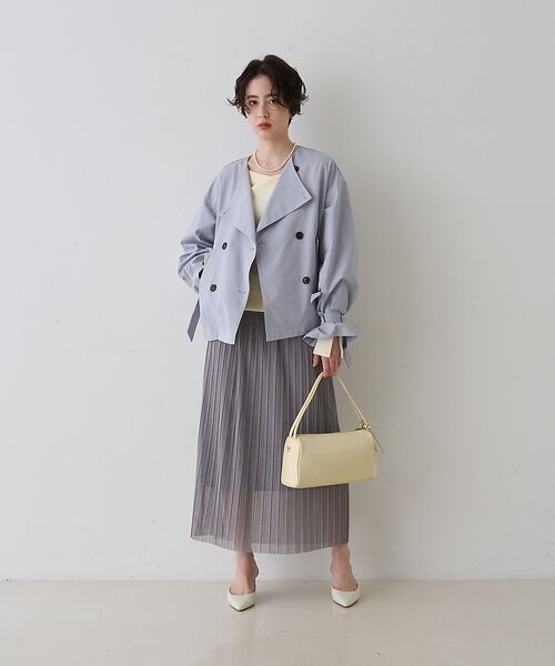 Rouge vif la cle / ルージュ・ヴィフ ラクレ ニット・セーター | 【一部店舗限定】ドレープスリットスリーブリブニット【予約】 | 詳細23