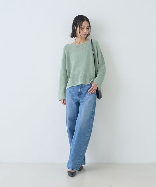 Rouge vif la cle / ルージュ・ヴィフ ラクレ ニット・セーター | 【一部店舗限定】バックスリット ゆるメッシュニット | 詳細26