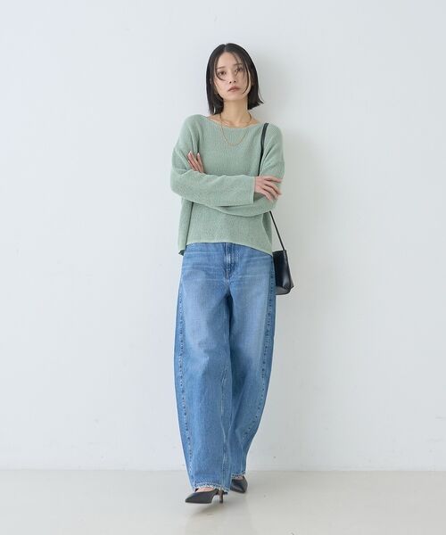 Rouge vif la cle / ルージュ・ヴィフ ラクレ ニット・セーター | 【一部店舗限定】バックスリット ゆるメッシュニット | 詳細27