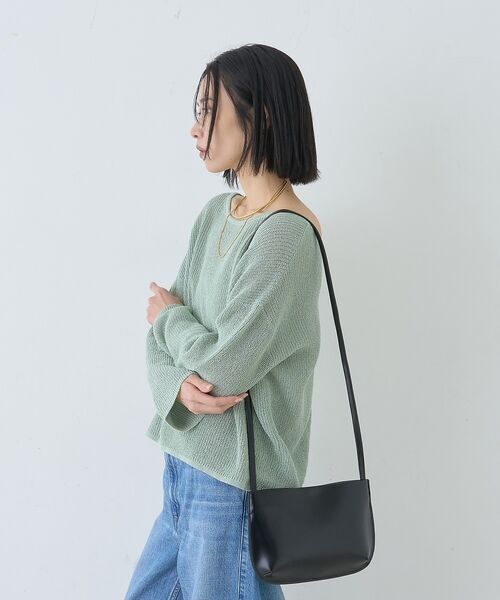 Rouge vif la cle / ルージュ・ヴィフ ラクレ ニット・セーター | 【一部店舗限定】バックスリット ゆるメッシュニット | 詳細18