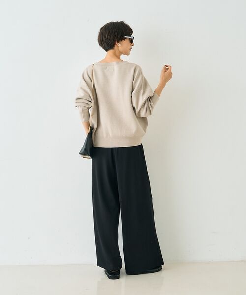 Rouge vif la cle / ルージュ・ヴィフ ラクレ ニット・セーター | 【2026SS新作】ジャガードロゴニット ENTOURE DE CALME【予約 | 詳細8