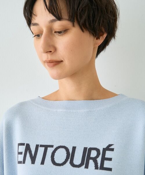 Rouge vif la cle / ルージュ・ヴィフ ラクレ ニット・セーター | 【2026SS新作】ジャガードロゴニット ENTOURE DE CALME【予約 | 詳細29