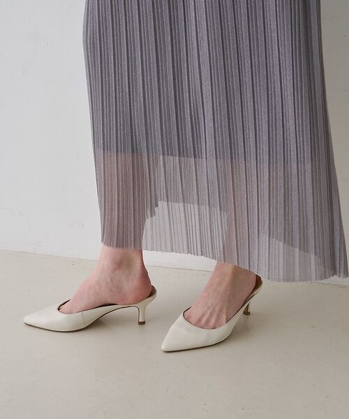 Rouge vif la cle / ルージュ・ヴィフ ラクレ ロング・マキシ丈スカート | 【一部店舗限定】ラメシアープリーツスカート | 詳細29