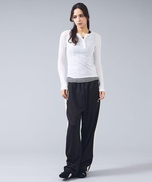 Rouge vif la cle / ルージュ・ヴィフ ラクレ Tシャツ | 【MILLER/ミラー】Light Prib Henly L/S Tee / ラ | 詳細4