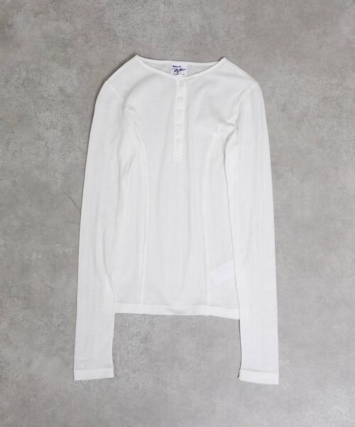 Rouge vif la cle / ルージュ・ヴィフ ラクレ Tシャツ | 【MILLER/ミラー】Light Prib Henly L/S Tee / ラ | 詳細5