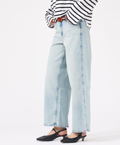 Rouge vif la cle / ルージュ・ヴィフ ラクレ デニムパンツ | 【GUESS JEANS/ゲスジーンズ】GJ G11 WIDE LEG/ワイルド | 詳細11