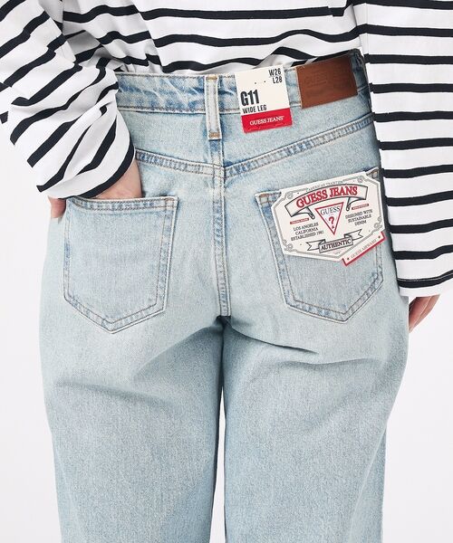 Rouge vif la cle / ルージュ・ヴィフ ラクレ デニムパンツ | 【GUESS JEANS/ゲスジーンズ】GJ G11 WIDE LEG/ワイルド | 詳細18