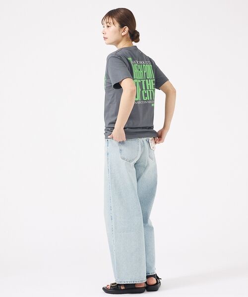 Rouge vif la cle / ルージュ・ヴィフ ラクレ デニムパンツ | 【GUESS JEANS/ゲスジーンズ】GJ G11 WIDE LEG/ワイルド | 詳細5