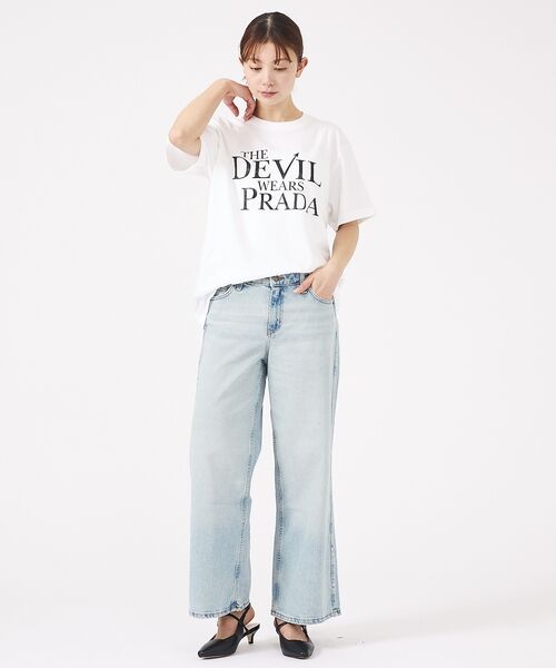 Rouge vif la cle / ルージュ・ヴィフ ラクレ デニムパンツ | 【GUESS JEANS/ゲスジーンズ】GJ G11 WIDE LEG/ワイルド | 詳細8