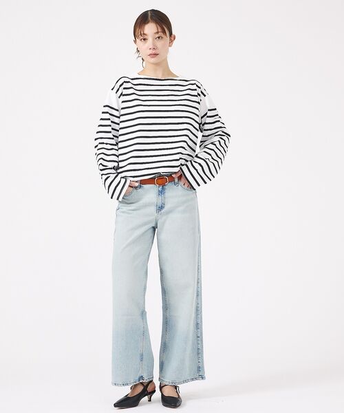 Rouge vif la cle / ルージュ・ヴィフ ラクレ デニムパンツ | 【GUESS JEANS/ゲスジーンズ】GJ G11 WIDE LEG/ワイルド | 詳細9